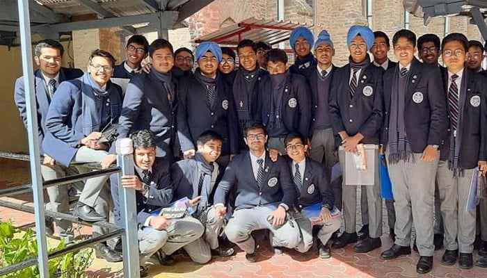 Bishop Cotton School students