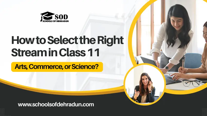 How to Select the Right Stream in Class 11 Arts, Commerce, Science