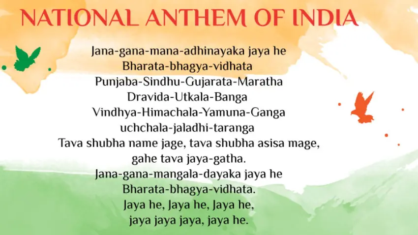 National Anthem (Jana Gana Mana)