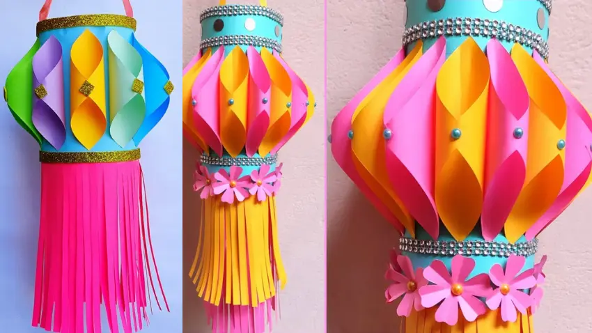 Colourful Paper Lantern (Kandil)