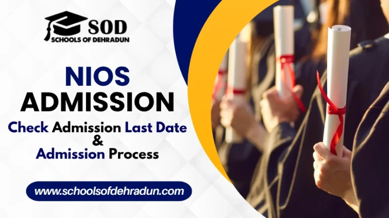 NIOS Admission Check Admission Last Date & Admission Process